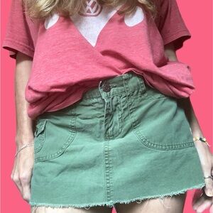 Vintage Abercrombie Y2K skort